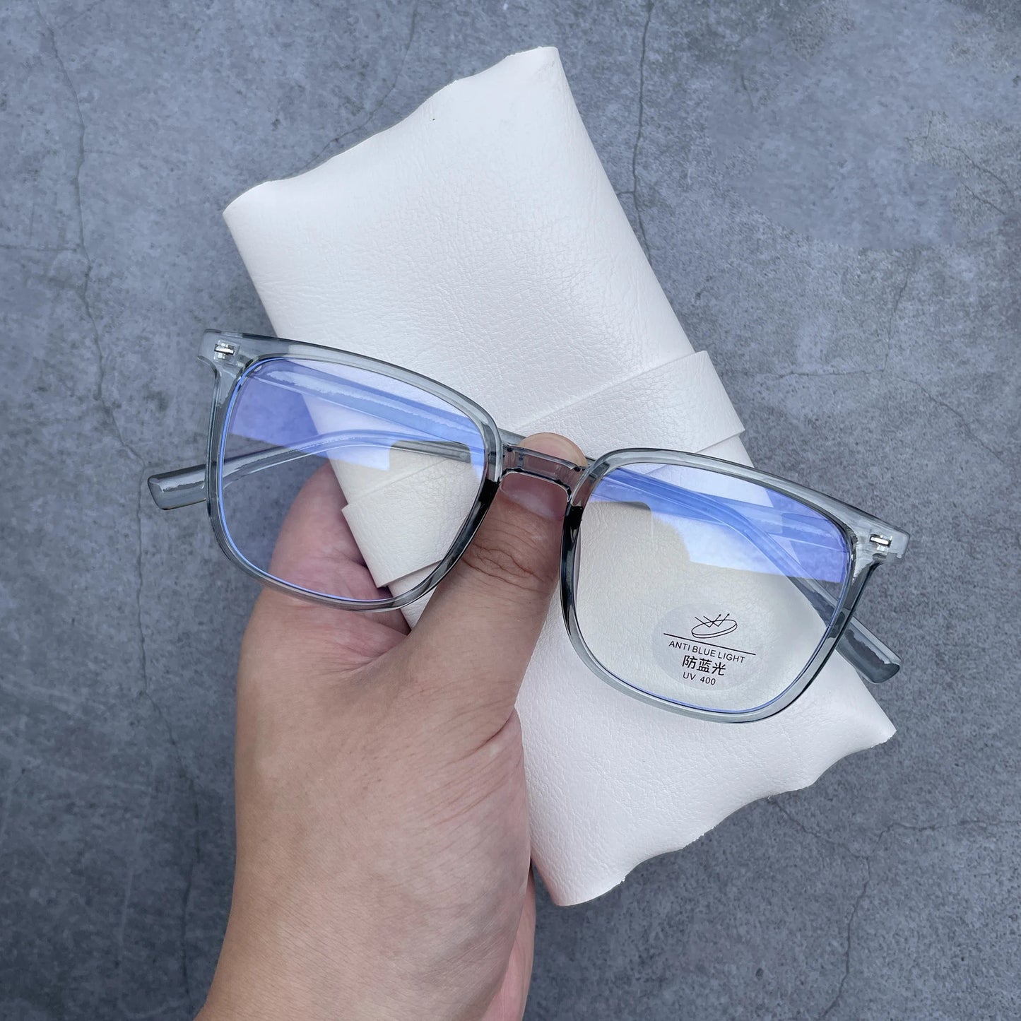 Black Computer Glasses Frame Women Men anti Blue Light Square Rectangle Eyewear Blocking Glasses Optical Spectacle Eyeglass