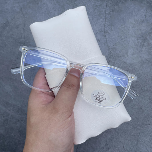 Black Computer Glasses Frame Women Men anti Blue Light Square Rectangle Eyewear Blocking Glasses Optical Spectacle Eyeglass